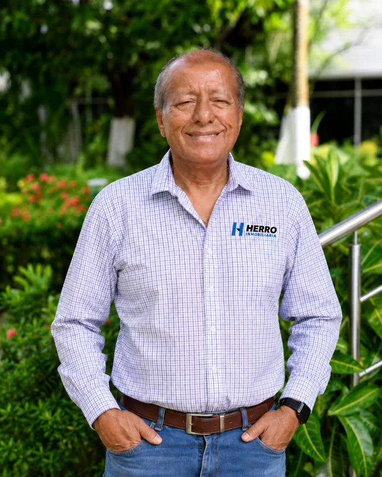 Gilberto del Ángel Segura, Encargado Mantenimiento, integrante de Inmobiliaria Grupo Herro